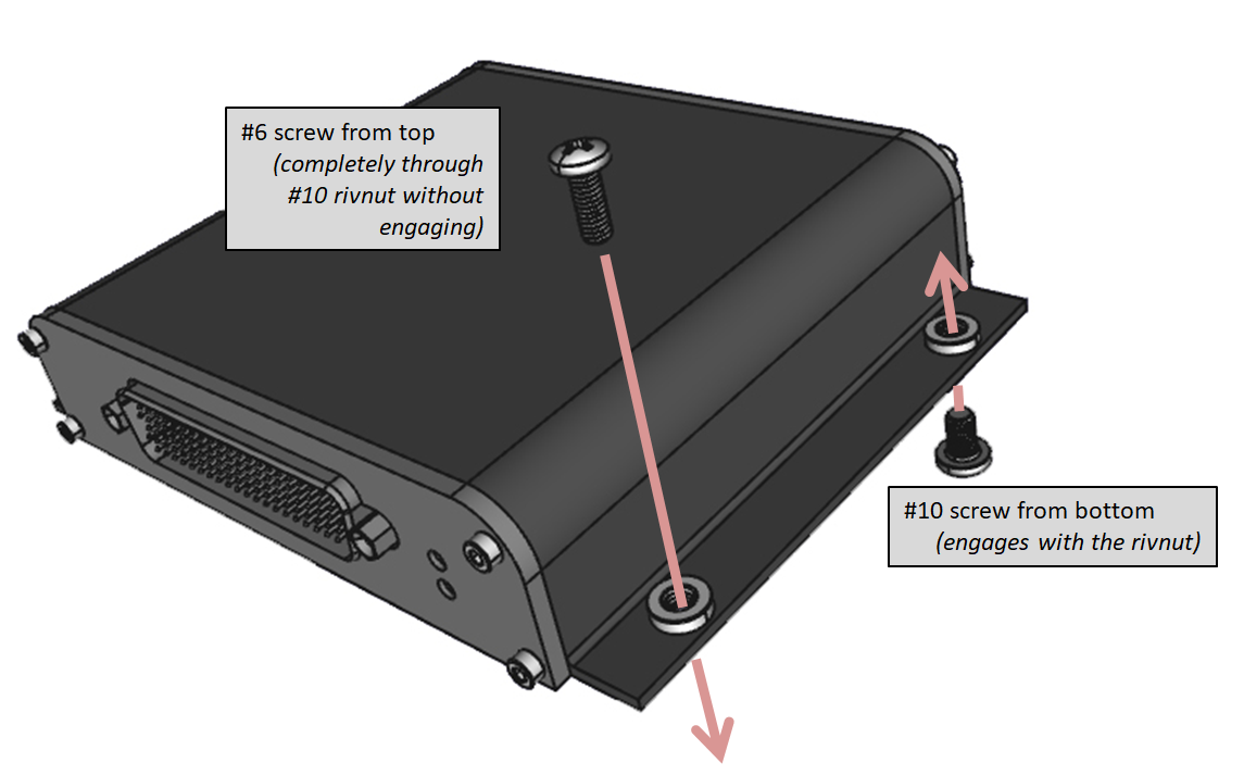 U1713 Mounting Screws